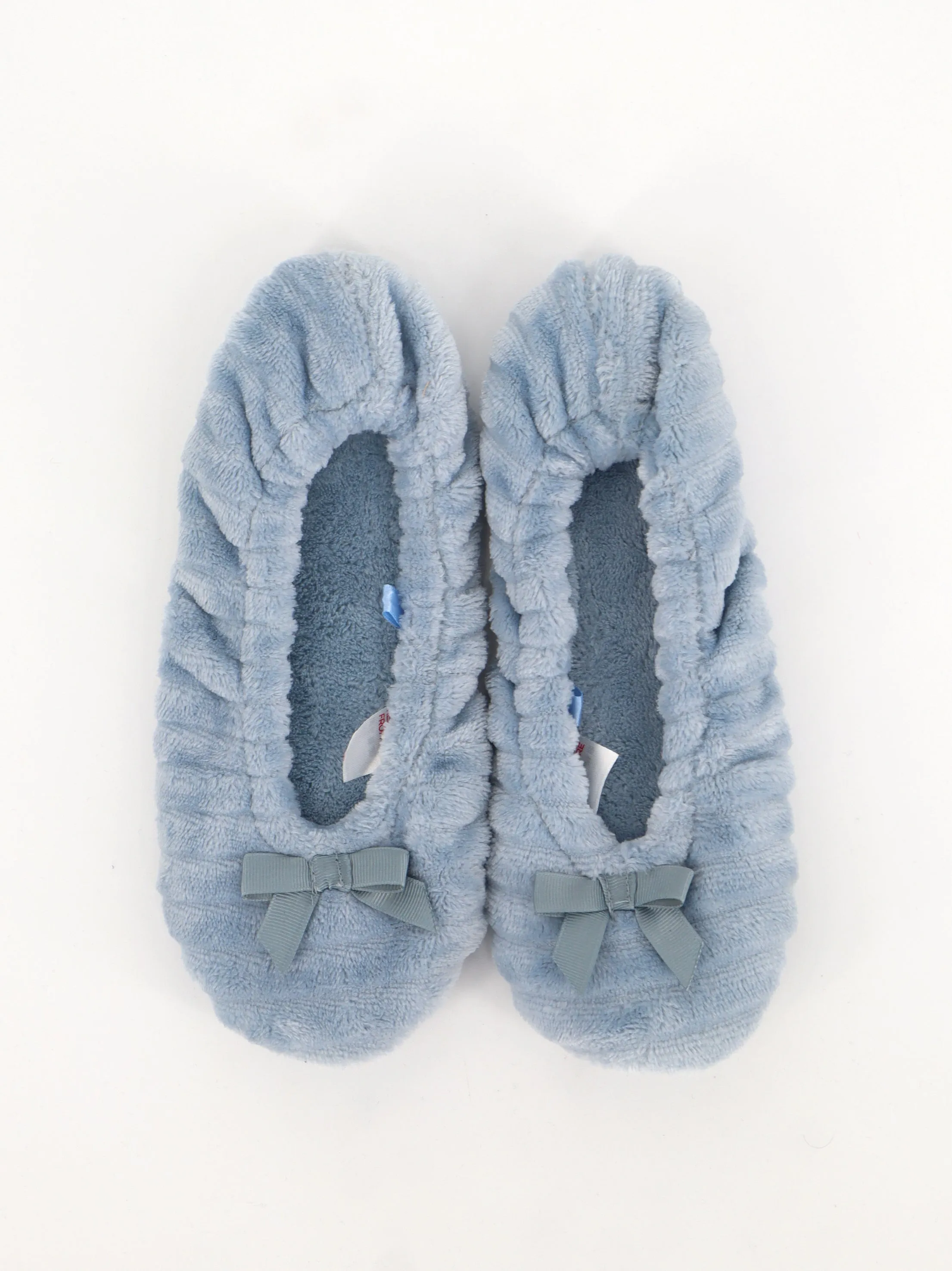 Women's Textured Slippers,Blue Mani Slippers
