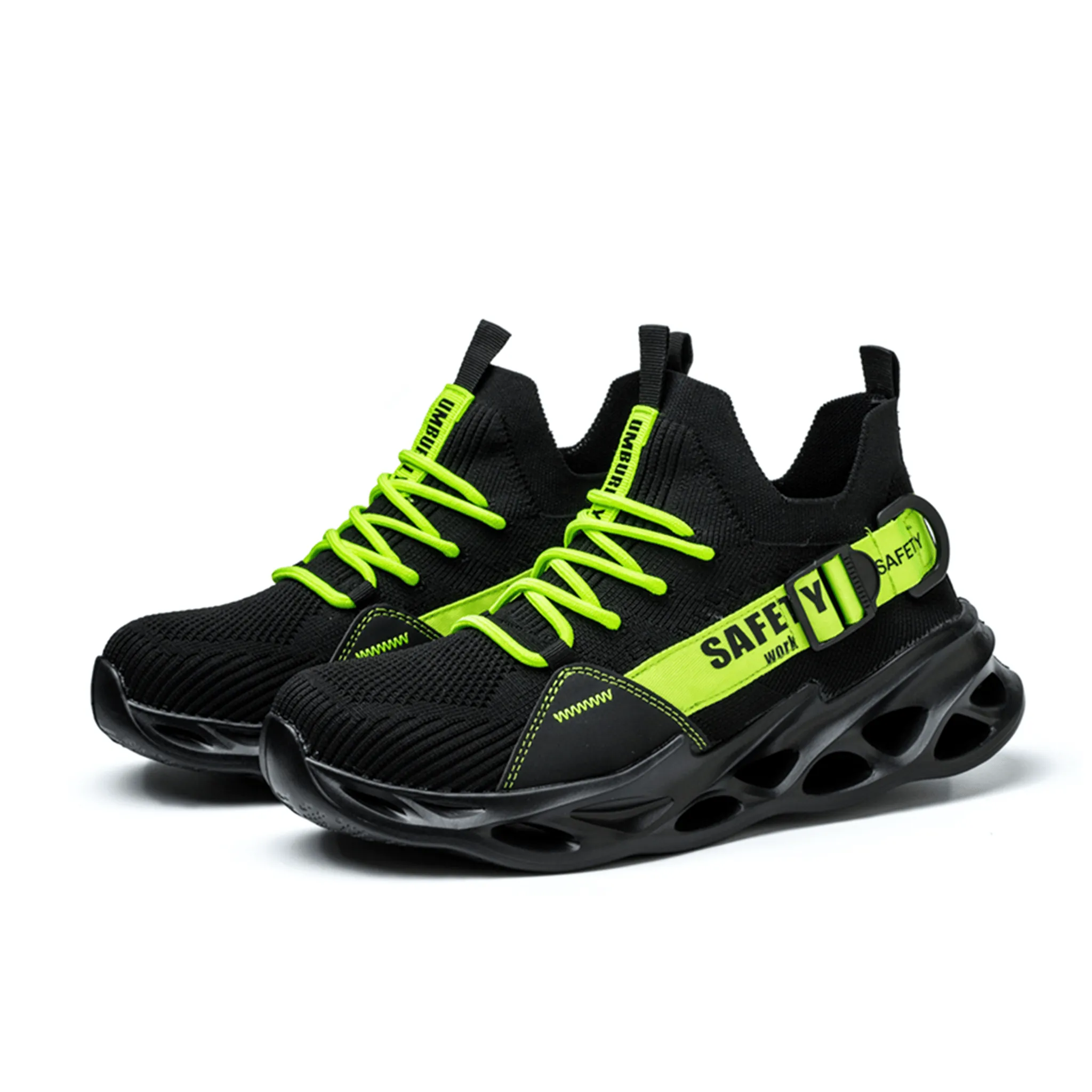 Women's Ultra-Light Steel Toe Sneaker - Rubber Sole | B282 Best Breathable Work Boots For Hot Weather