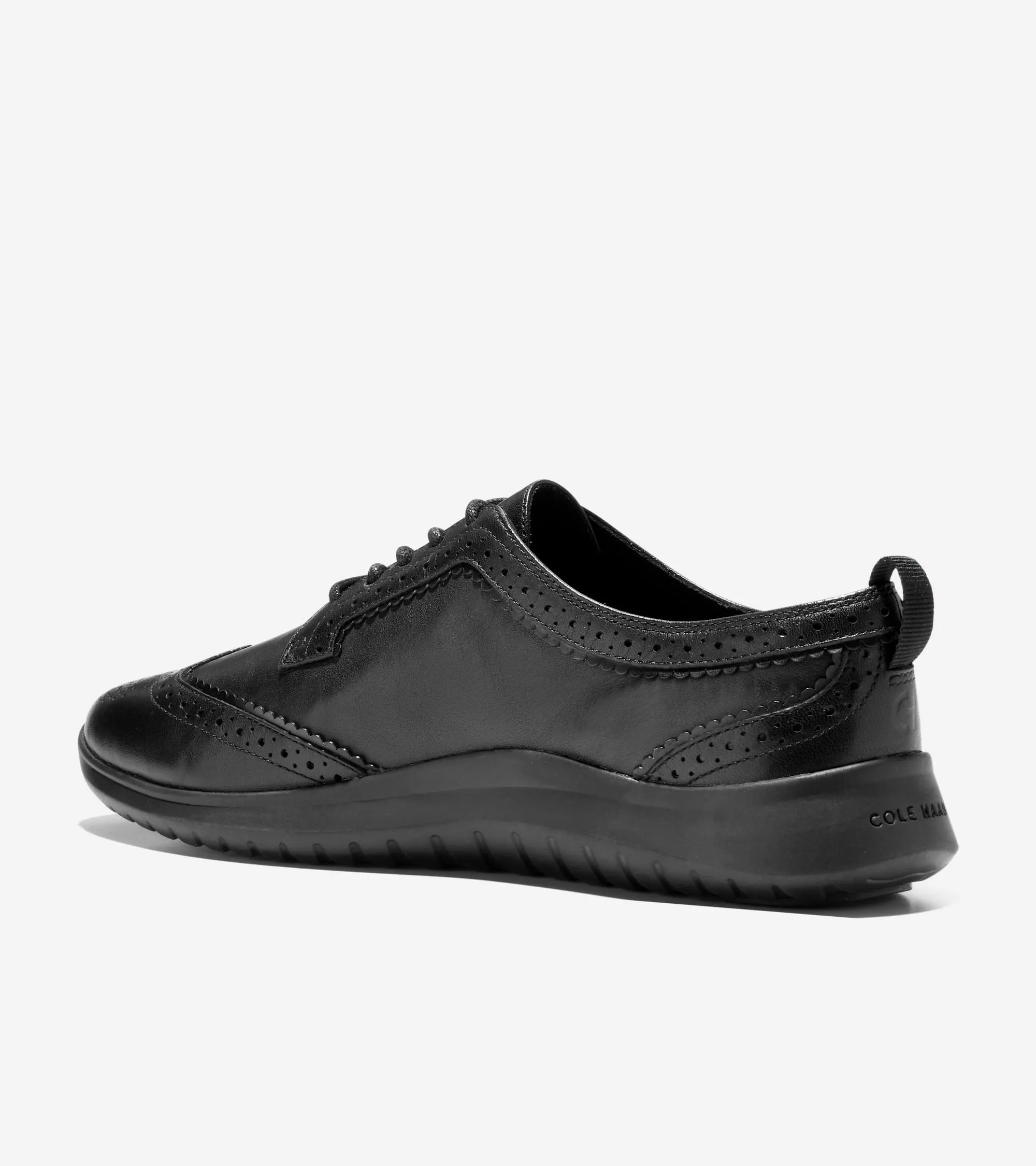 Pebble Grain Oxfords Women's ZERGRAND Meritt WIngtip Oxfords