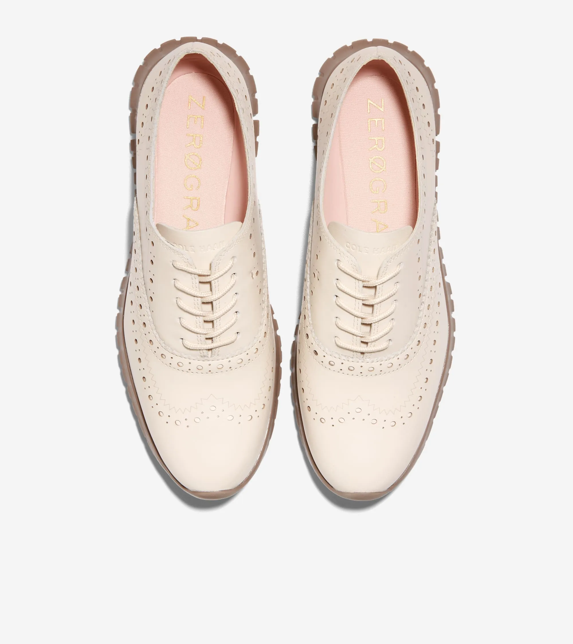 Oxfords Wide Toe Box Women's ZERGRAND Wingtip Oxfords