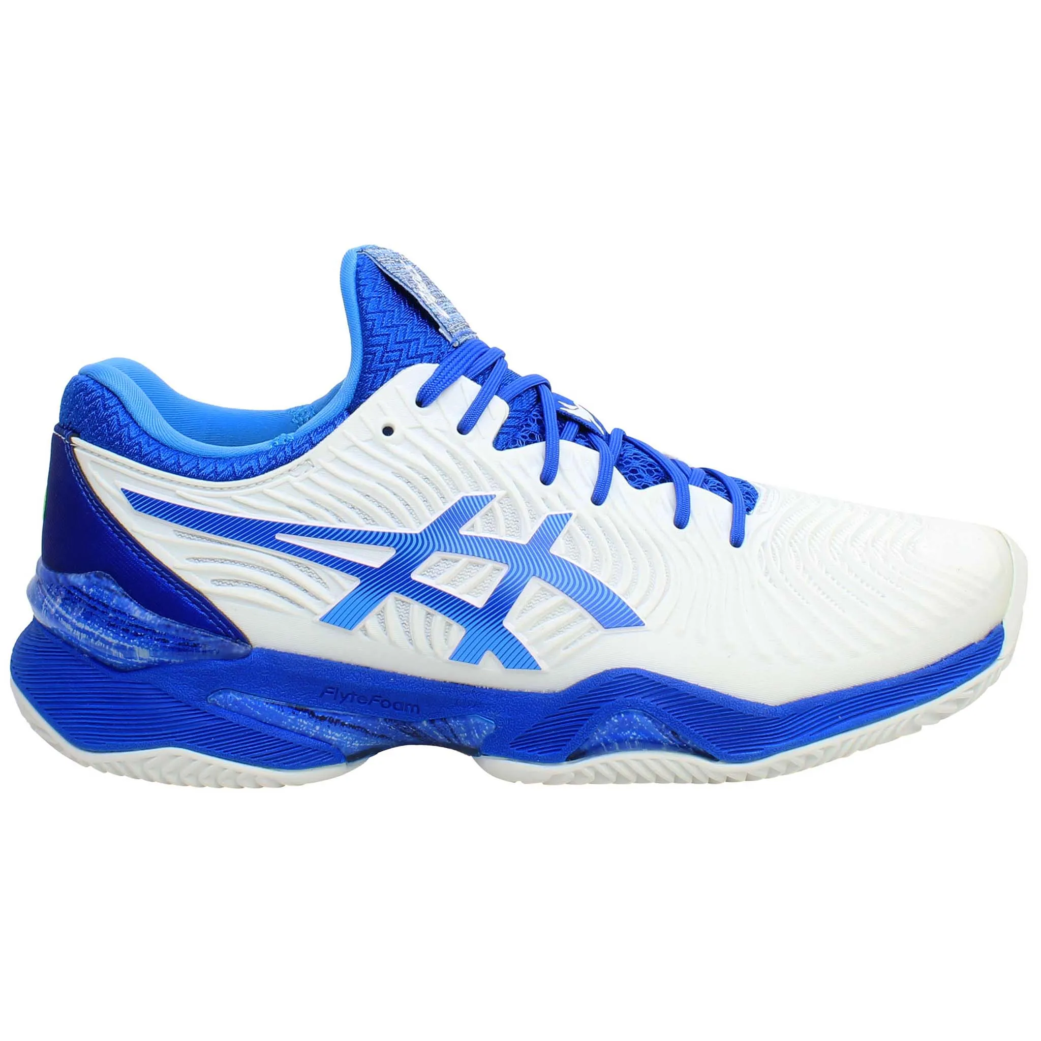 Asics Hockey Shoes Asics Court FF Novak Clay Mens White Tennis Shoes