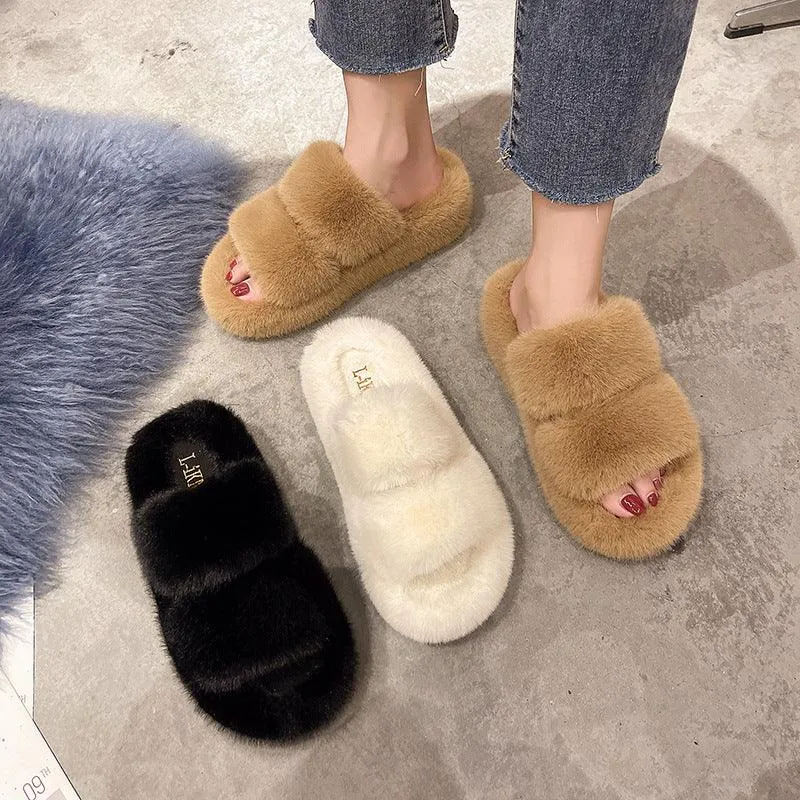 Flip Flops In Japan Women Wool Slippers
