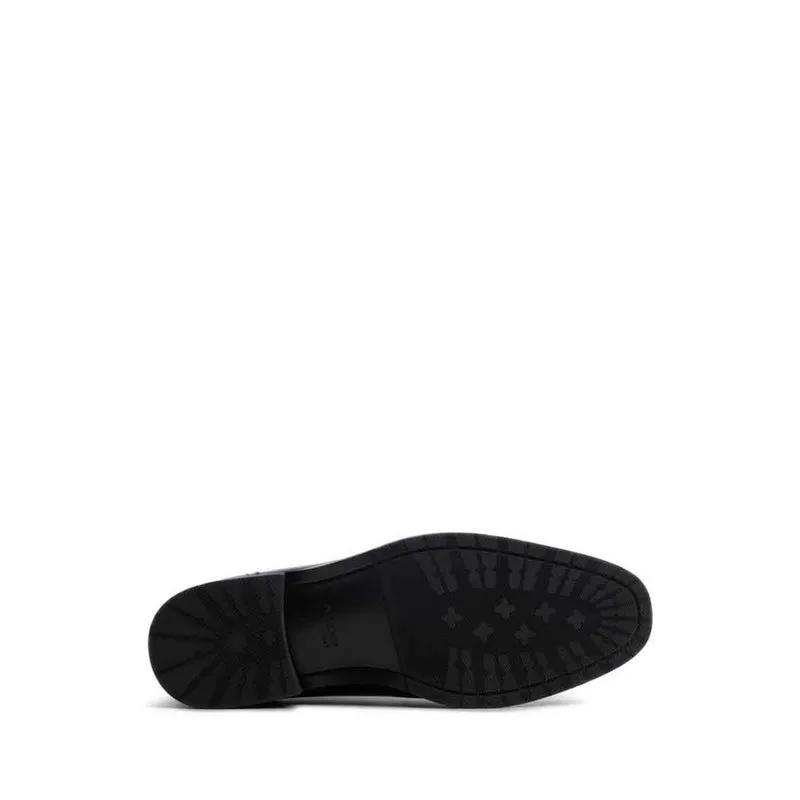 Wriggle Lace Ups - Black Silver Glitter Flat Shoes