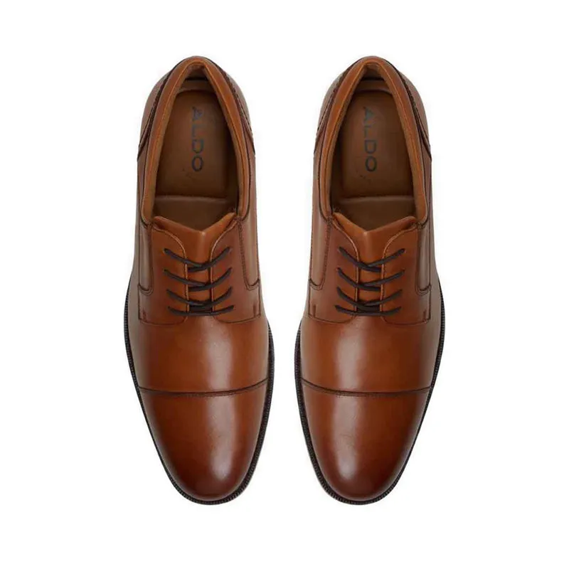 Bling Shoes Flats Wriggle Lace Ups - Cognac