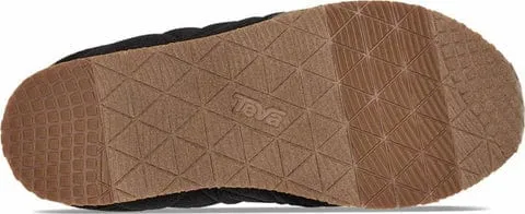 Slippers With Backing Teva Women's Re-Ember Shoes- Black