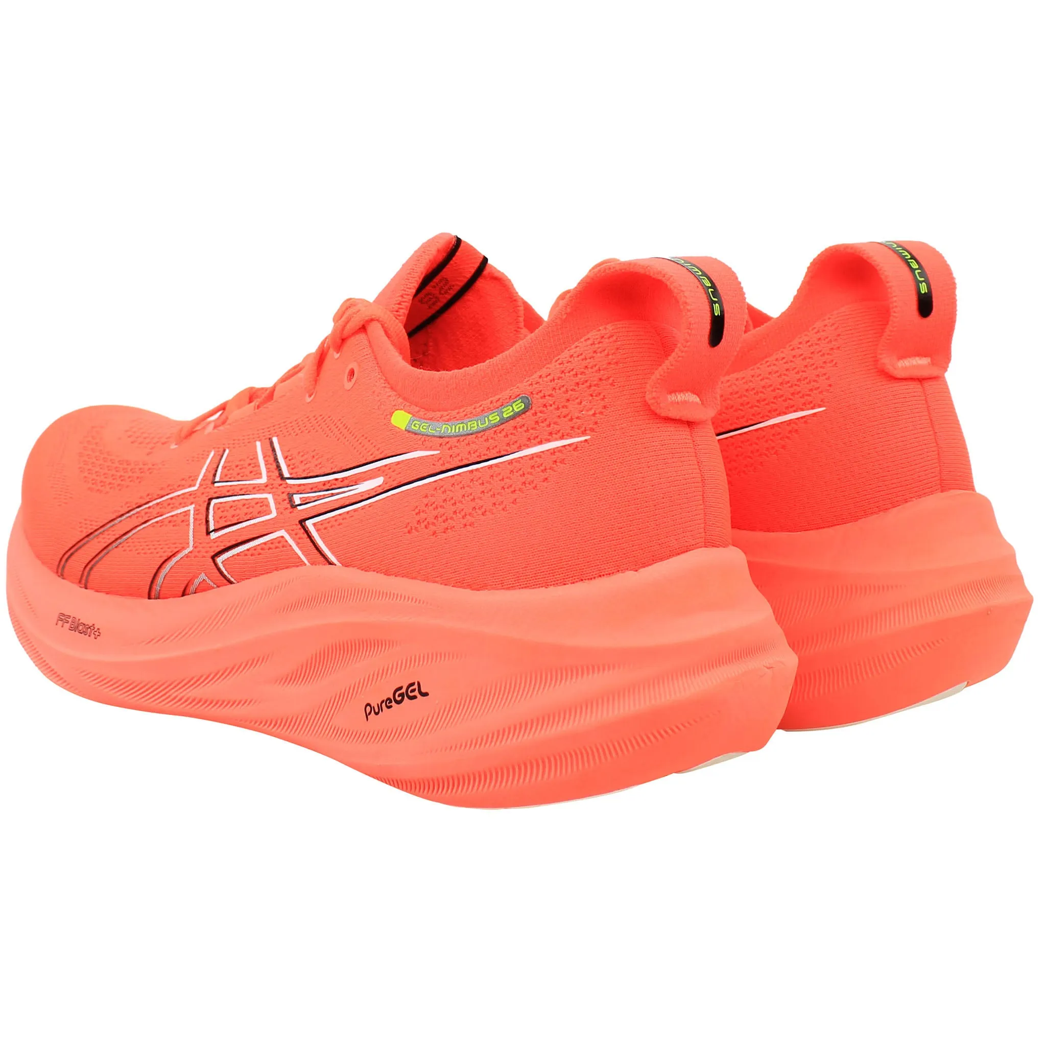 Asics Shoes Nimbus 23 Asics Gel-Nimbus 26 Mens Red Running Shoes