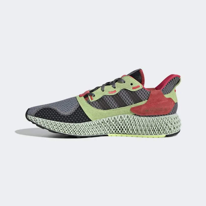 Adidas Sl20 3 Running Shoes Adidas ZX 4000 Futurecraft 4D 'Grey Yellow' Shoes Men Women Sneaker Sale All Size US 7-11