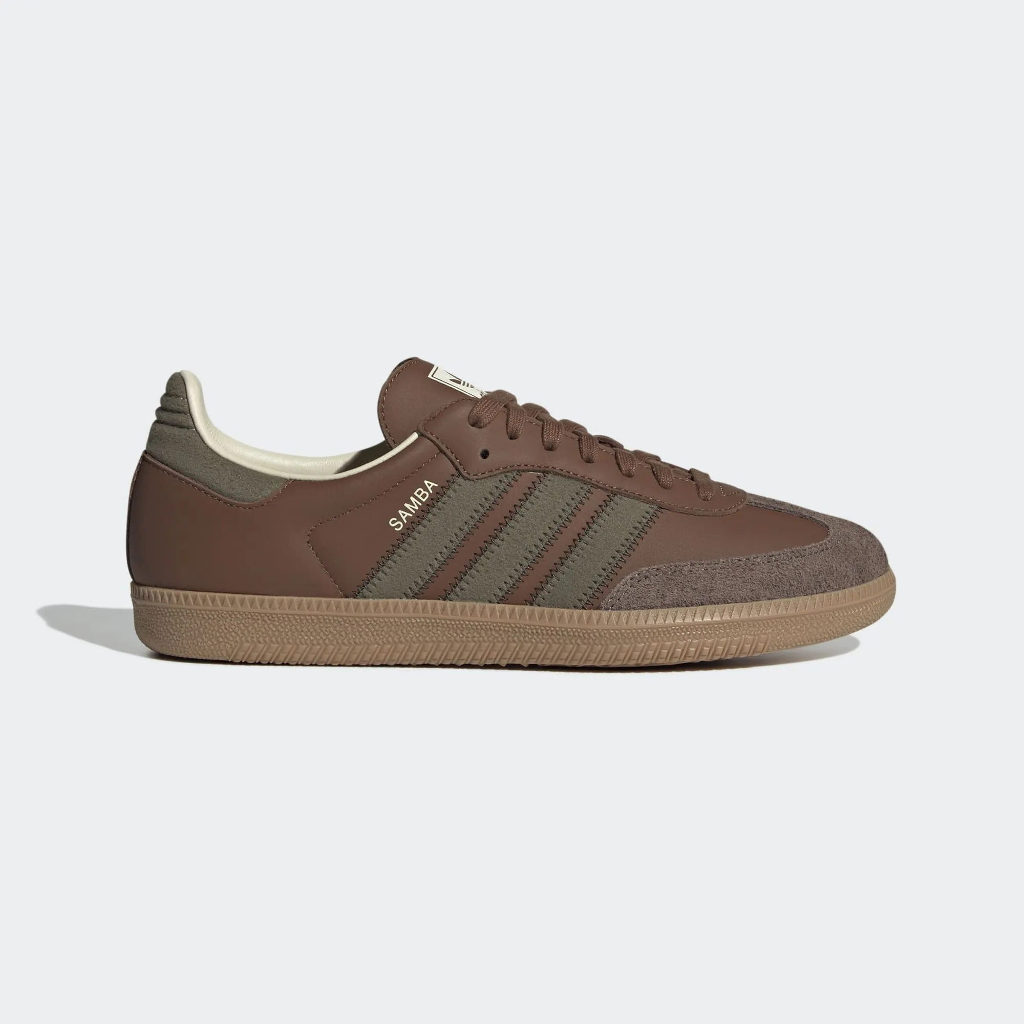 Adidas Samba OG - Preloved Brown / Olive Strata / Earth Strata Adidas Ballet Shoes Taekwondo