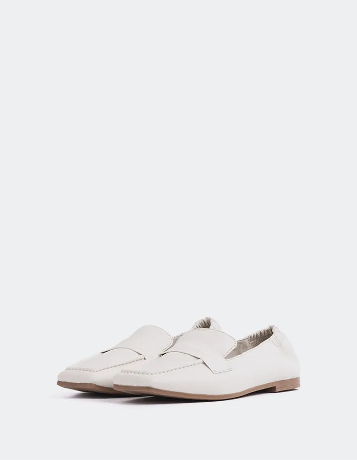Loafers White Medici Ice Leather