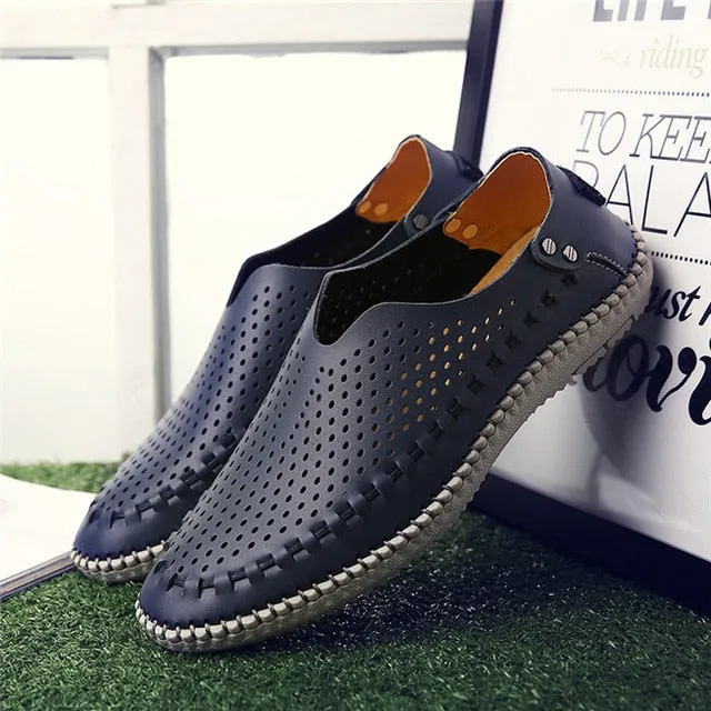 Gh Bass And Co Loafers MIXIDELAI New Summer Causal Shoes Men Loafers Genuine Leather Moccasins Men Driving Shoes High Quality Flats For Man size 38-46