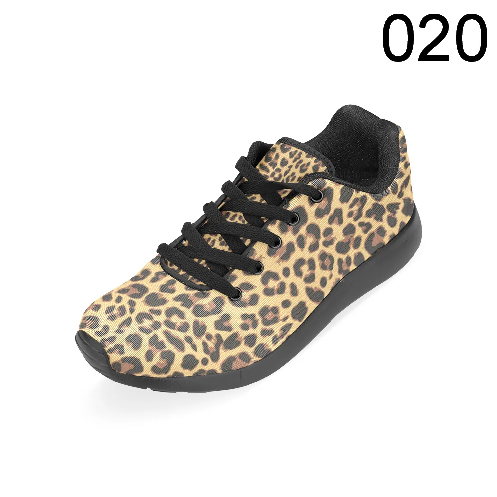 Zenzzle graphic Leopard pattern print on Women's Breathable Running shoes Casual Lightweight Athletic Sneakers Most Expensive Basketball Sneakers