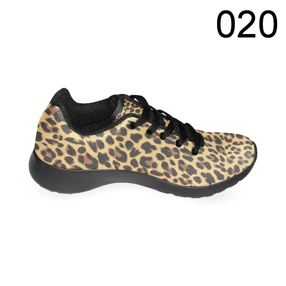 American Made Sneakers Zenzzle graphic Leopard pattern print on Women's Breathable Running shoes Casual Lightweight Athletic Sneakers